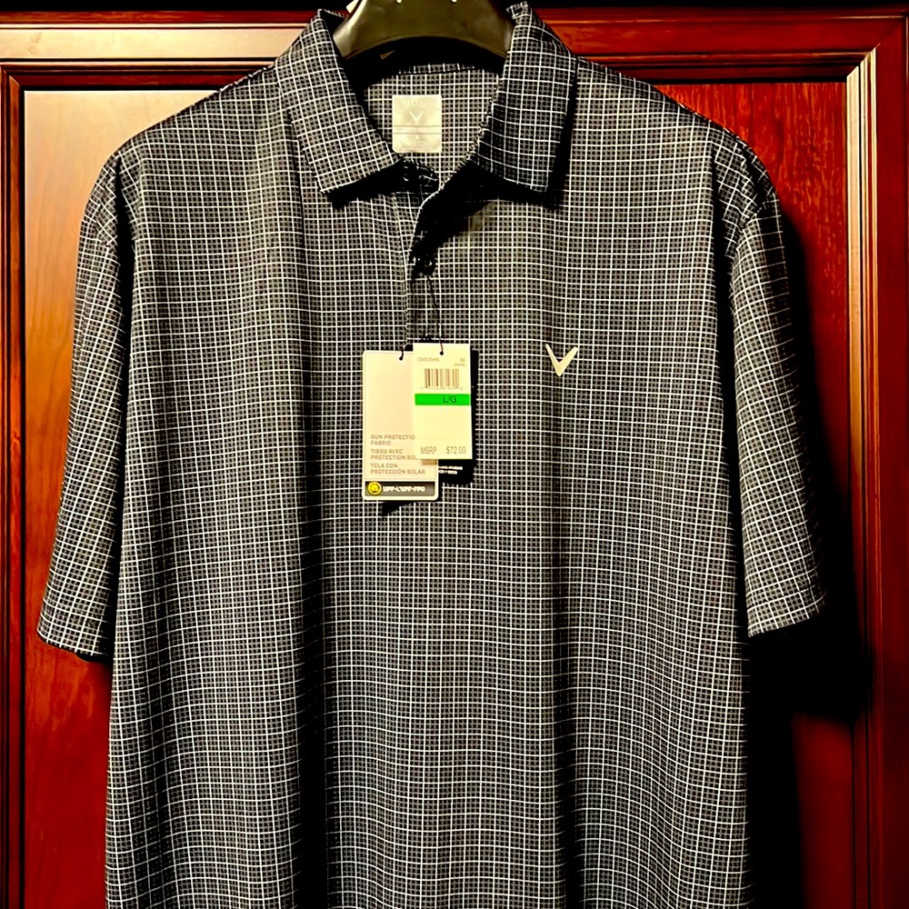 Brand New Callaway Rare Golf Polo Opti-Dri wicks away moisture to keep you dry! - Picture 1 of 8